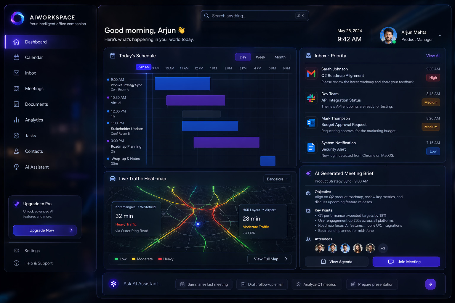 Office Intelligence UI