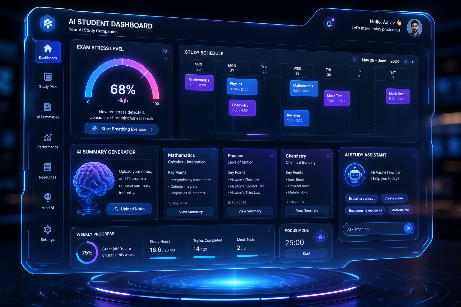 Student Intelligence UI